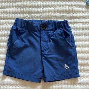 Kids Blue Athletic Shorts